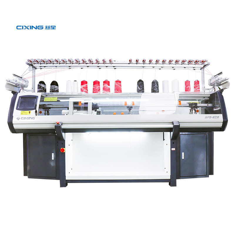 Double Systems Shoe Upper Flat Knitting Machine
