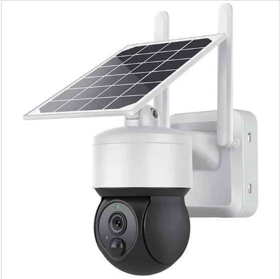 What are the characteristics of Mini Size Outdoor Solar Camera