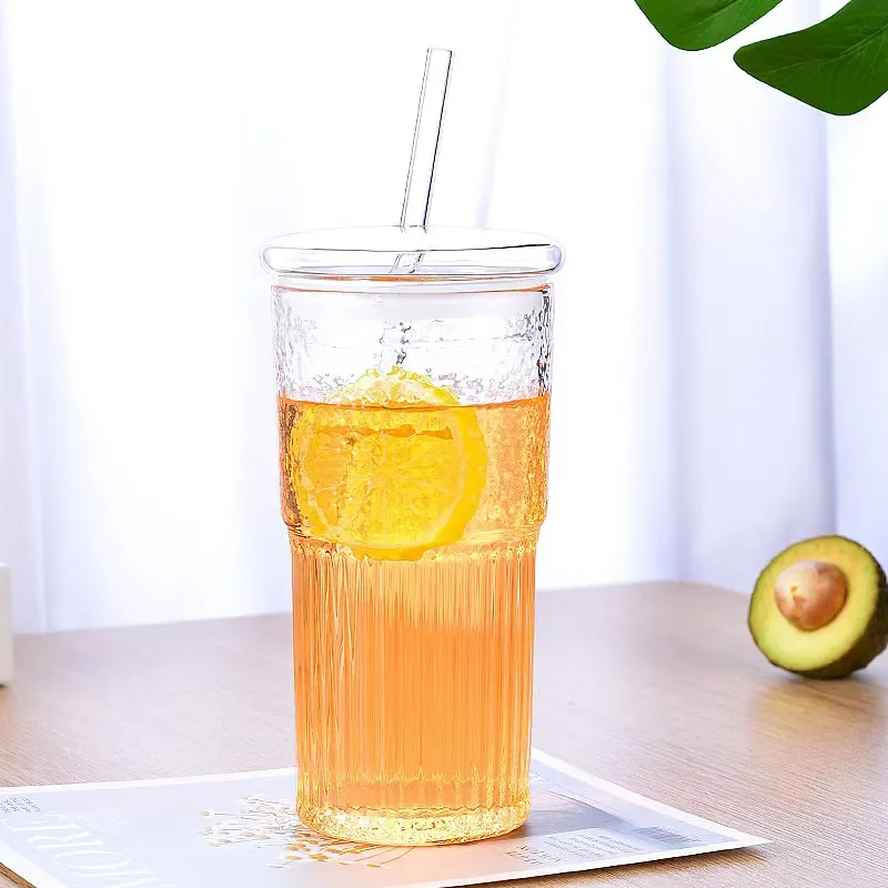 The Enchanting World of Creative Vertical Pattern Fairy Straw Glasse