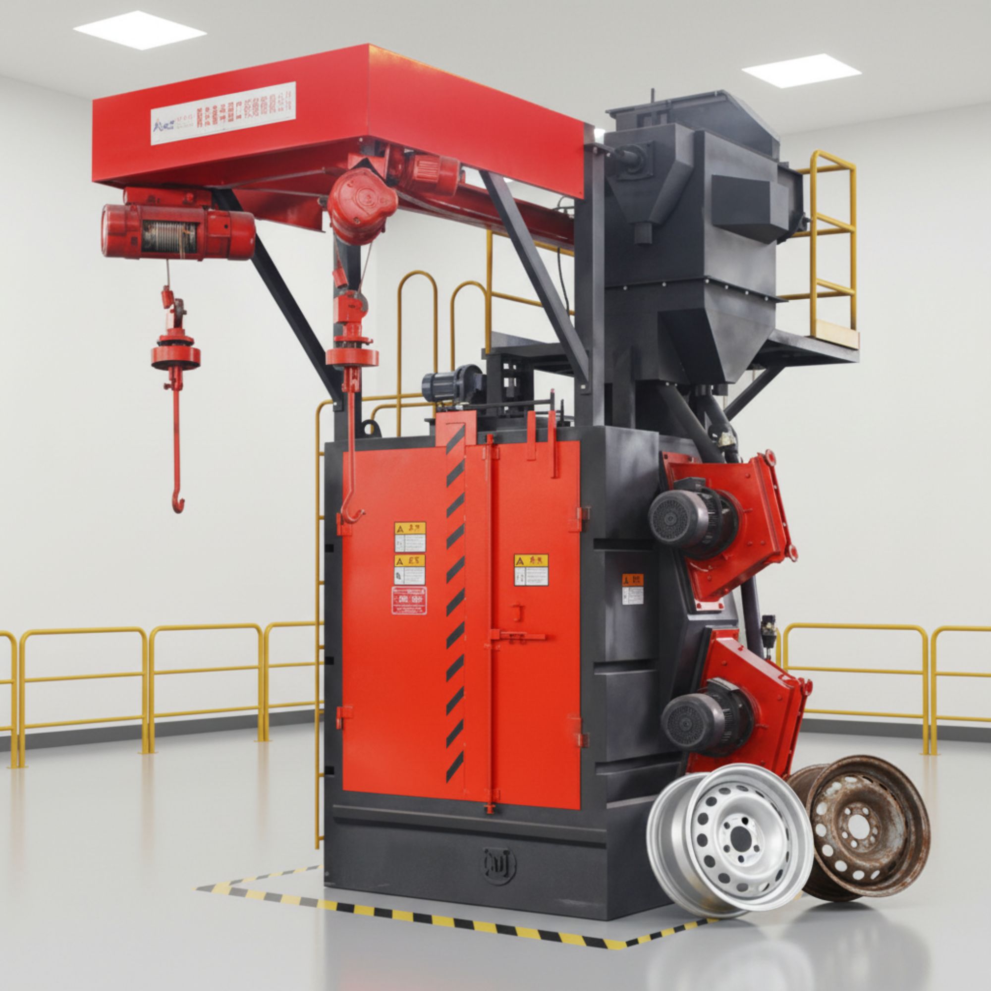 China Double Hook Shot Blasting Machine Supplier: Streamlining Surface Preparation Solutions